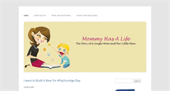 Desktop Screenshot of mommyhasalife.com